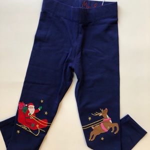 NWT mini boden Fun Appliqué Leggings